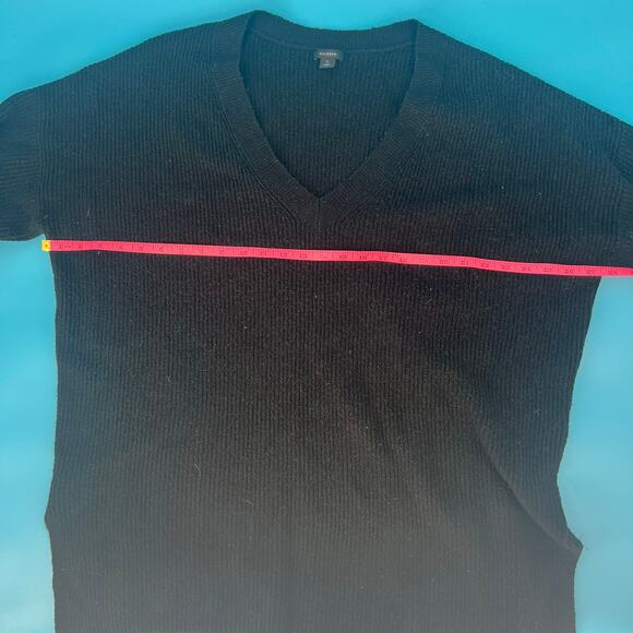 Halogen Black Sweater Dress Tunic 1X - Picture 7 of 8